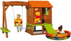 Domek z zjeżdżalnią + basen SMOBY 31116