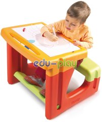 Tablica - stolik ze schowkiem SMOBY 28950