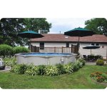  Basen ogrodowy panelowy całoroczny 457 x 122 cm 13w1 Bestawy 56384