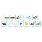  Basen ogrodowy panelowy całoroczny 457 x 122 cm 13w1 Bestawy 56384