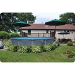 Basen ogrodowy panelowy całoroczny 488 x 132 cm 13w1 Bestawy 561CU