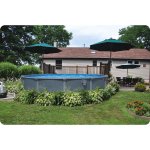 Basen ogrodowy panelowy całoroczny 549 x 132 cm 13w1 Bestawy 561CS