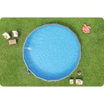 Basen ogrodowy panelowy całoroczny 732 x 132 cm 13w1 Bestawy 561RP