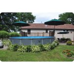 Basen ogrodowy panelowy całoroczny 732 x 132 cm 13w1 Bestawy 561RP