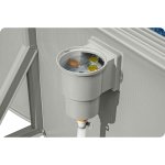 Basen ogrodowy panelowy całoroczny 500x366x122 cm 13w1 Bestawy 56586