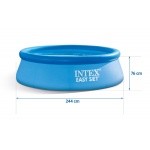 Basen ogrodowy rozporowy 244 x 76 cm zestaw 3w1 INTEX 28112 