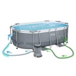 Basen ogrodowy stelażowy 305 x 200 x 84 cm 10w1 Bestway 5614A 