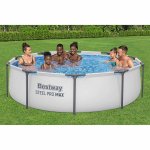 Basen ogrodowy stelażowy 305 x 76 cm zestaw 4w1 Bestway 56406