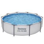 Basen ogrodowy stelażowy 305 x 76 cm zestaw 9w1 Bestway 56408