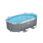 Basen ogrodowy stelażowy 305 x 200 x 84 cm 17w1 Bestway 5614A + maszynka do baniek GRATIS
