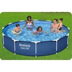 Basen ogrodowy stelażowy 366 x 76 cm zestaw 15w1 Bestway 56681