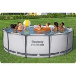 Basen ogrodowy stelażowy 366 x 122 cm zestaw 18w1 Bestway 56420