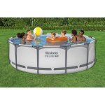 Basen ogrodowy stelażowy 366 x 100 cm zestaw 10w1 Bestway 56418