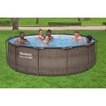 Basen ogrodowy stelażowy 366 x 100 cm zestaw 10w1 Bestway 56709