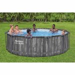Basen ogrodowy stelażowy 366 x 100 cm 18w1 Bestway 5614X