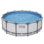 Basen ogrodowy stelażowy 396 x 122 cm 18w1 Bestway 5618W