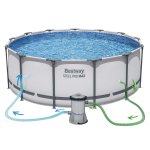 Basen ogrodowy stelażowy 396 x 122 cm 18w1 Bestway 5618W