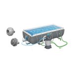 Basen ogrodowy stelażowy 404 x 201 x 100 cm 10w1 56442 Bestway 