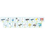 Basen ogrodowy stelażowy 404 x 201 x 100 cm 18w1 56442 Bestway 