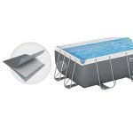 Basen ogrodowy stelażowy 404 x 201 x 100 cm 18w1 56442 Bestway 