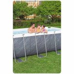 Basen ogrodowy stelażowy 412 x 201 x 122 cm 11w1 Bestway 56722