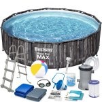 Basen ogrodowy stelażowy 427 x 107 cm 17w1 Bestway 5614Z