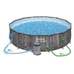 Basen ogrodowy stelażowy 427 x 107 cm 17w1 Bestway 5614Z