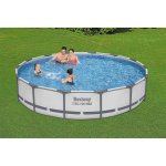 Basen ogrodowy stelażowy 427 x 84 cm zestaw 17w1 Bestway 56595