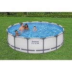 Basen ogrodowy stelażowy 427 x 107 cm 19w1 Bestway 56950