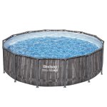 Basen ogrodowy stelażowy 427 x 107 cm 11w1 Bestway 5614Z
