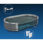 Basen ogrodowy stelażowy 427 x 250 x 100 cm 11w1 Bestway 56620