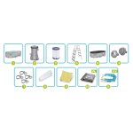 Basen ogrodowy stelażowy 427 x 250 x 100 cm 12w1 Bestway 56714N