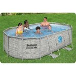 Basen ogrodowy stelażowy 427 x 250 x 100 cm 12w1 Bestway 56714N