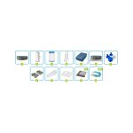 Basen ogrodowy stelażowy 457 x 122 cm 12w1 INTEX 26742ND