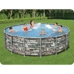 Basen ogrodowy stelażowy 488 x 122 cm 12w1 Bestway 56966