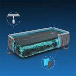 Basen ogrodowy stelażowy 488 x 244 x 122 cm 12w1 Bestway 56670