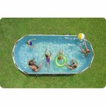 Basen ogrodowy stelażowy 549 x 274 x 122 cm 12w1 Bestway 56710
