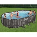 Basen ogrodowy stelażowy 610 x 366 x 122 cm 18w1 Bestway 5611R