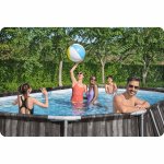 Basen ogrodowy stelażowy 610 x 366 x 122 cm 12w1 Bestway 5611R