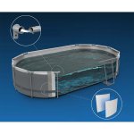 Basen ogrodowy stelażowy 610 x 366 x 122 cm 12w1 Bestway 5611R