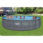 Basen ogrodowy stelażowy 610 x 132 cm 11w1 Bestway 561KE