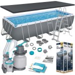 Basen ogrodowy stelażowy 640 x 274 x 132 cm 6w1 Bestway 5612B