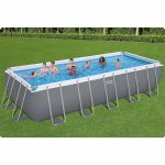 Basen ogrodowy stelażowy 640 x 274 x 132 cm 6w1 Bestway 5612B