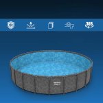Basen ogrodowy stelażowy 671 x 132 cm 11w1 Bestway 561JZ