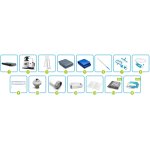Basen ogrodowy stelażowy 975 x 488 x 132 cm 15w1 INTEX 26378