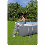 Basen stelażowy ogrodowy 488 x 244 x 122 cm 11w1 Bestway 56671N