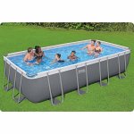 Basen stelażowy ogrodowy 549 x 274 x 122 cm 12w1 Bestway 56465