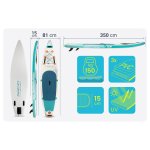 Deska SUP Reefbreak 350 x 81 x 15 cm Neo-Sport 170315