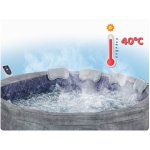 Dmuchane SPA ogrodowe AirJet Carrara WiFi hydromasaż 6 osobowe Bestway 6001V
