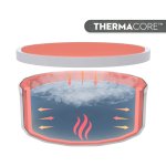 Dmuchane SPA ogrodowe AirJet Carrara WiFi hydromasaż 6 osobowe Bestway 6001V